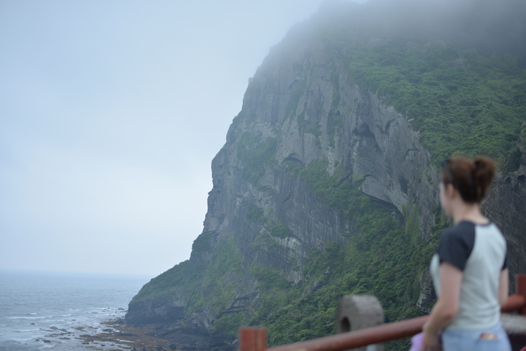 Me Looking Out to the Ocean JejuIslandOcean